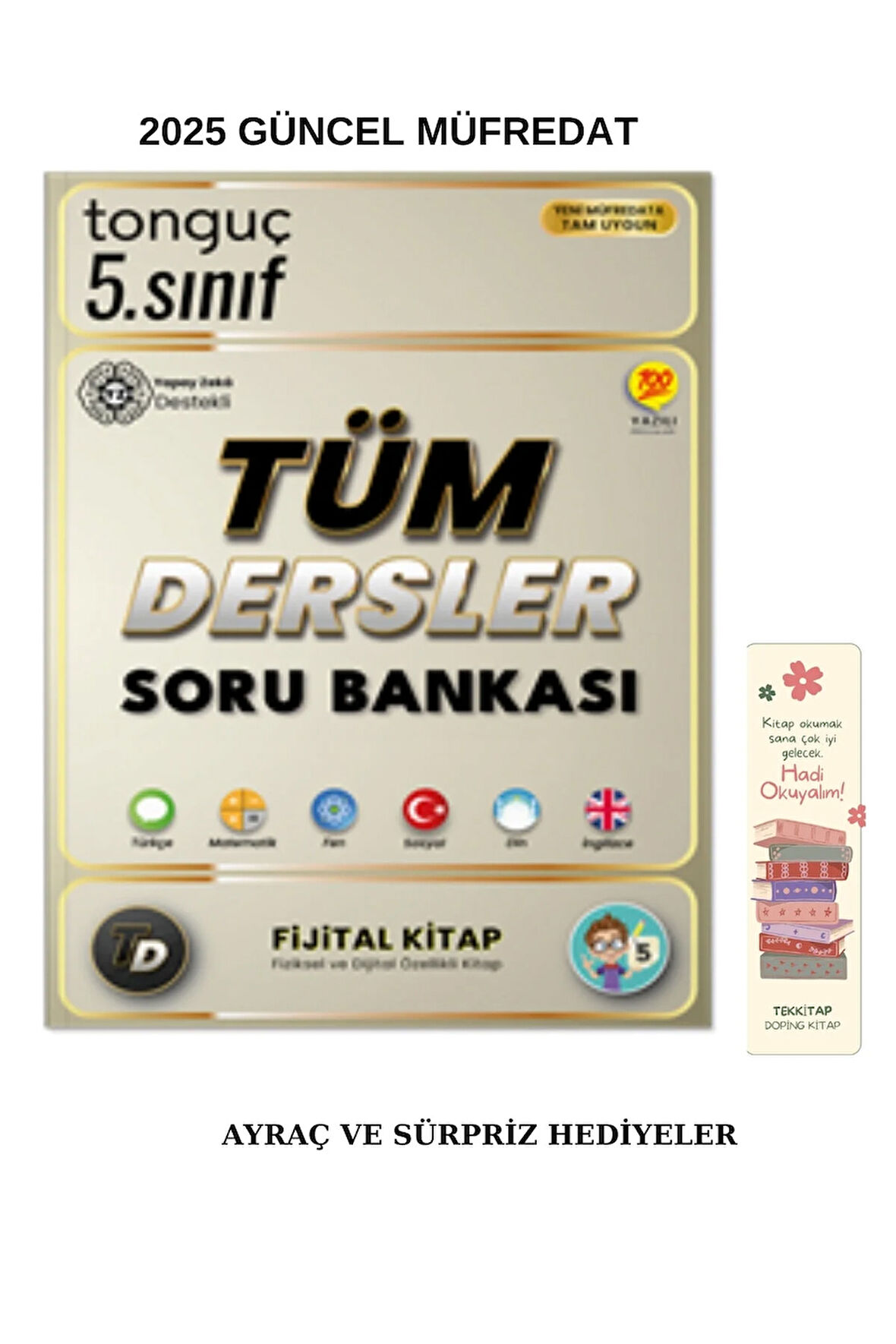 Tonguç 5. Sınıf Tüm Dersler Fijital Soru Bankası