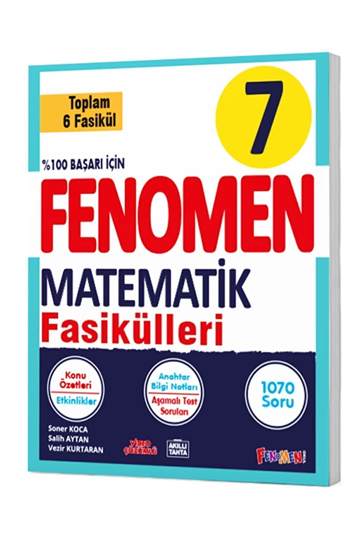 7.sınıf Fenomen Matematik Fasikül Seti (1-2-3-4-5-6. SAYILAR)