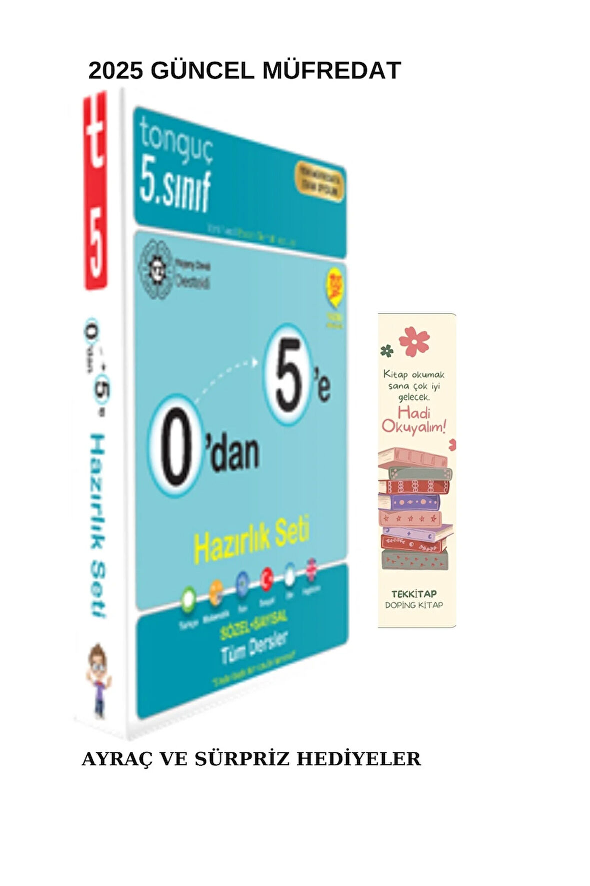Tonguç 0 dan 5 Tüm Dersler Konu Özetli Soru Bankası (Maarif Modeli )
