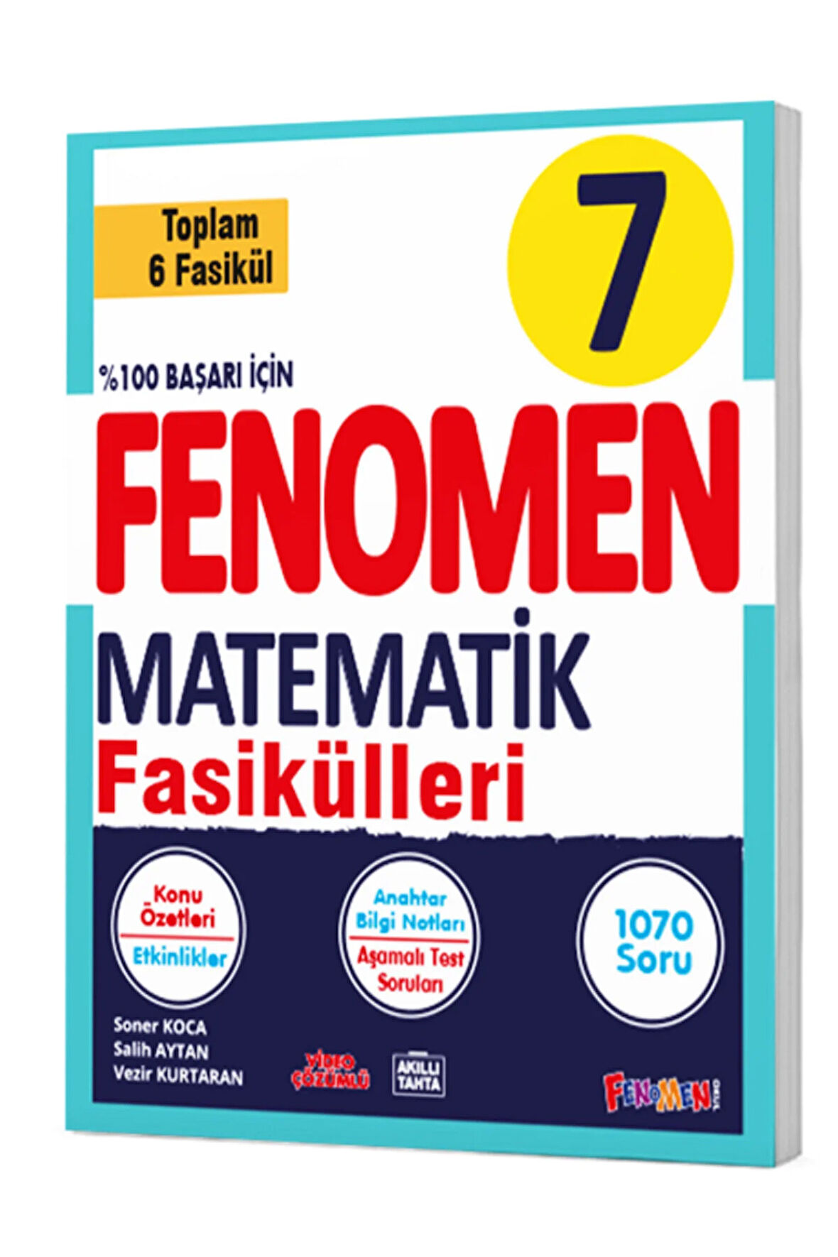 FENOMEN 7 MATEMATIK FASIKÜL SETI (1-2-3-4-5-6. SAYILAR) 2024-2025