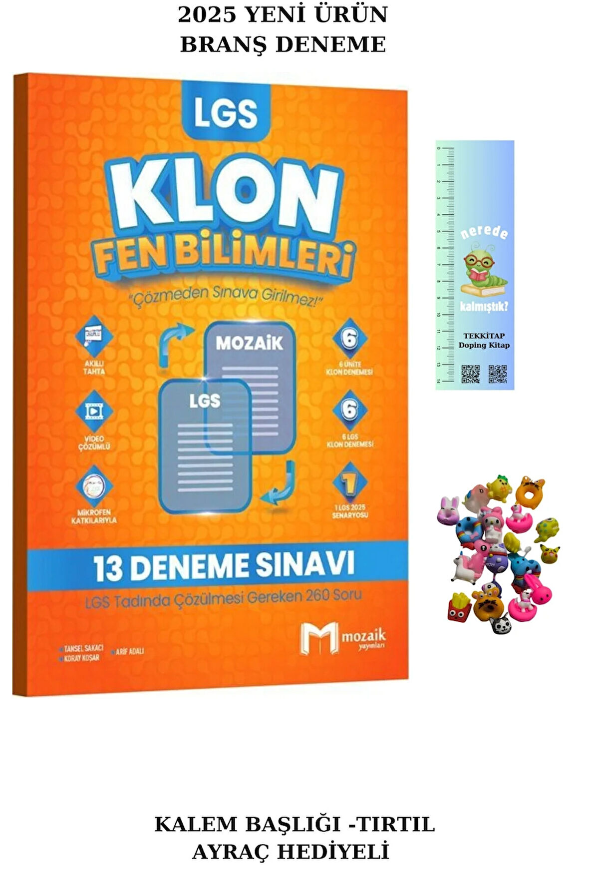 Mozaik 8. Sınıf Klon FEN BİLİMLERİ Branş Denemesi (TIRTIL A.+MİNİ D. )2025