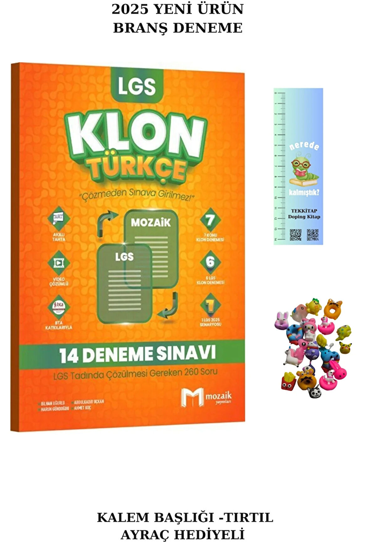 Mozaik 8. Sınıf Klon TÜRKÇE Branş Deneme (TIRTIL A.+MİNİ D. )2025