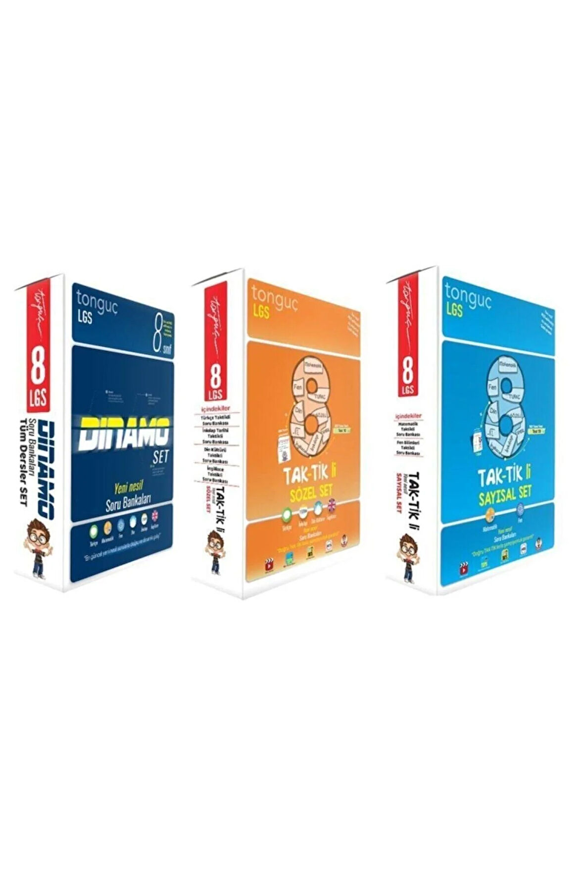 Tonguç 8. Sınıf Yeni Nesil Dinamo Ve Sayısal Sözel Taktikli Set