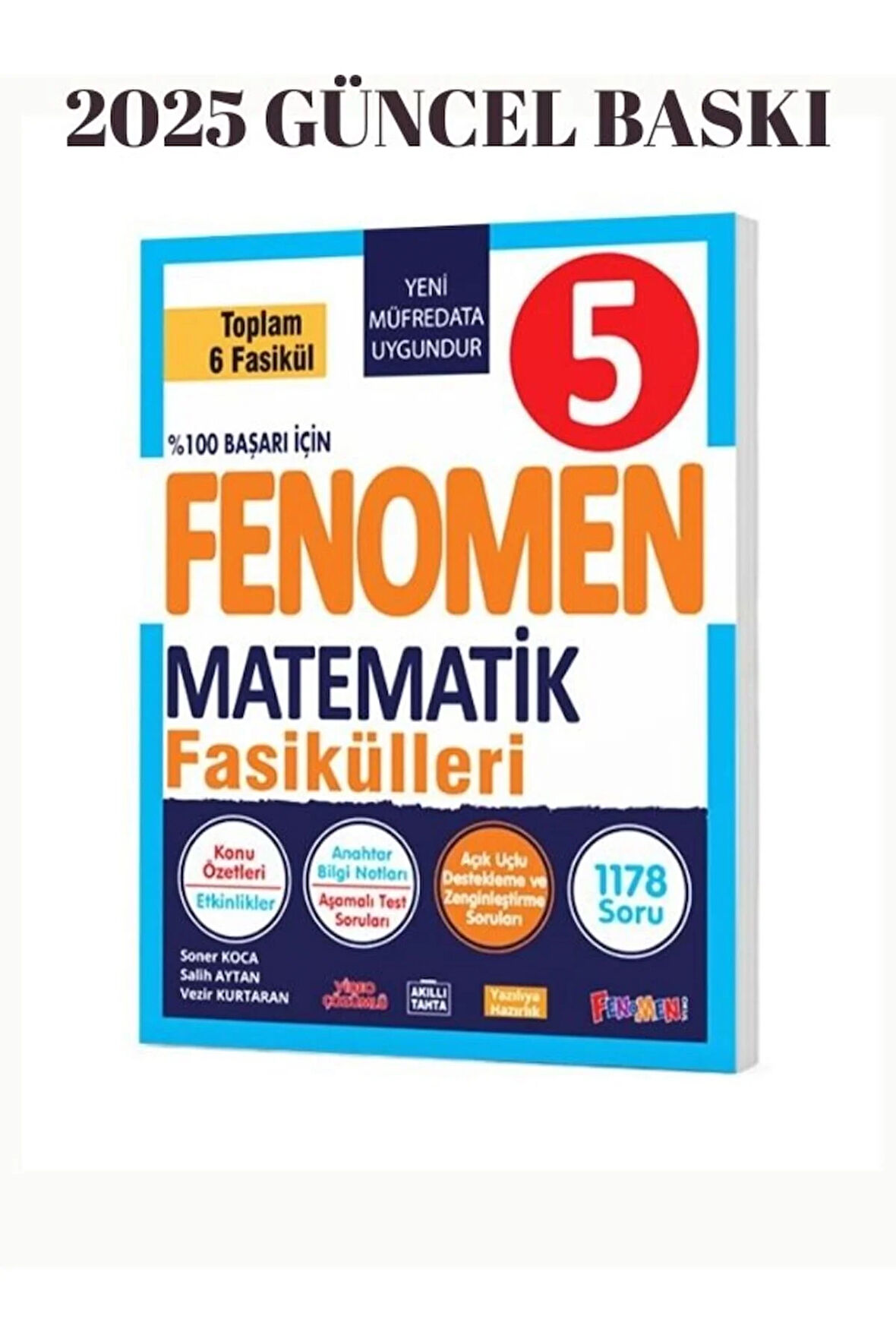 FENOMEN YAYINLARI 5.SINIF MATEMATİK FASİKÜLLERİ 2025 2026