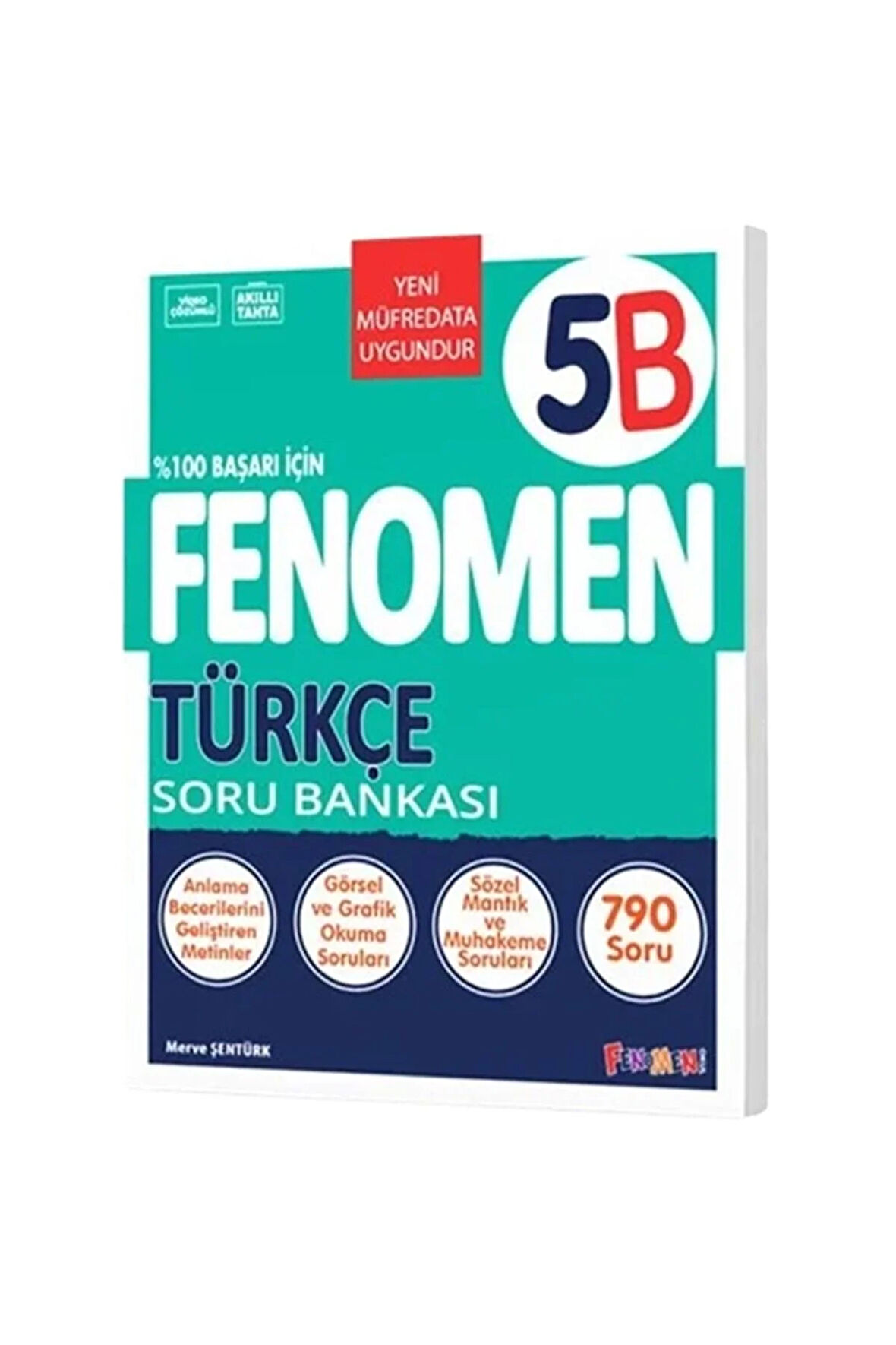 2024-2025 Müfredat Yeni Nesil 5.Sınıf B Serisi Türkçe Soru Bankası