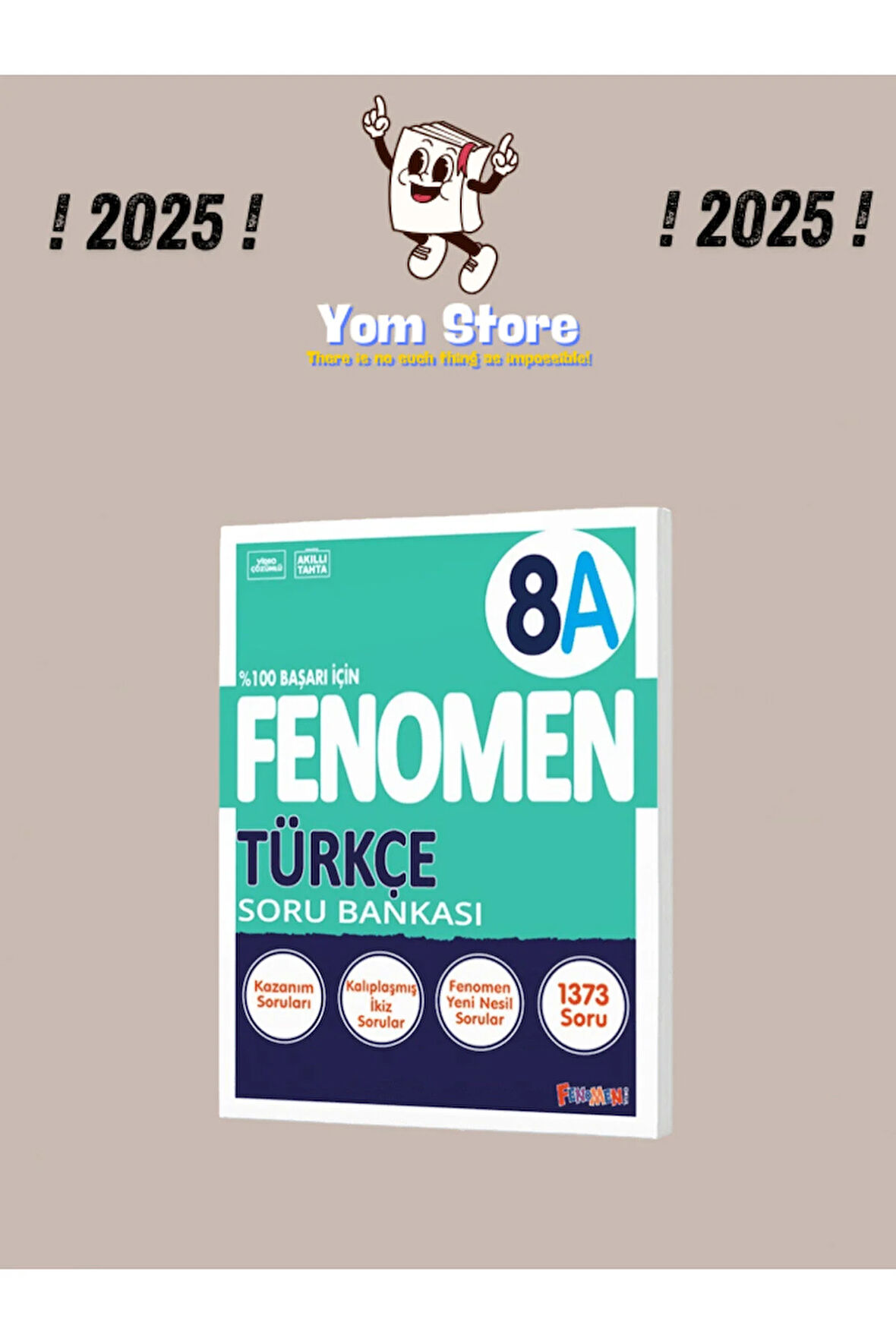8. Sınıf Türkçe (A) Soru Bankası 2025