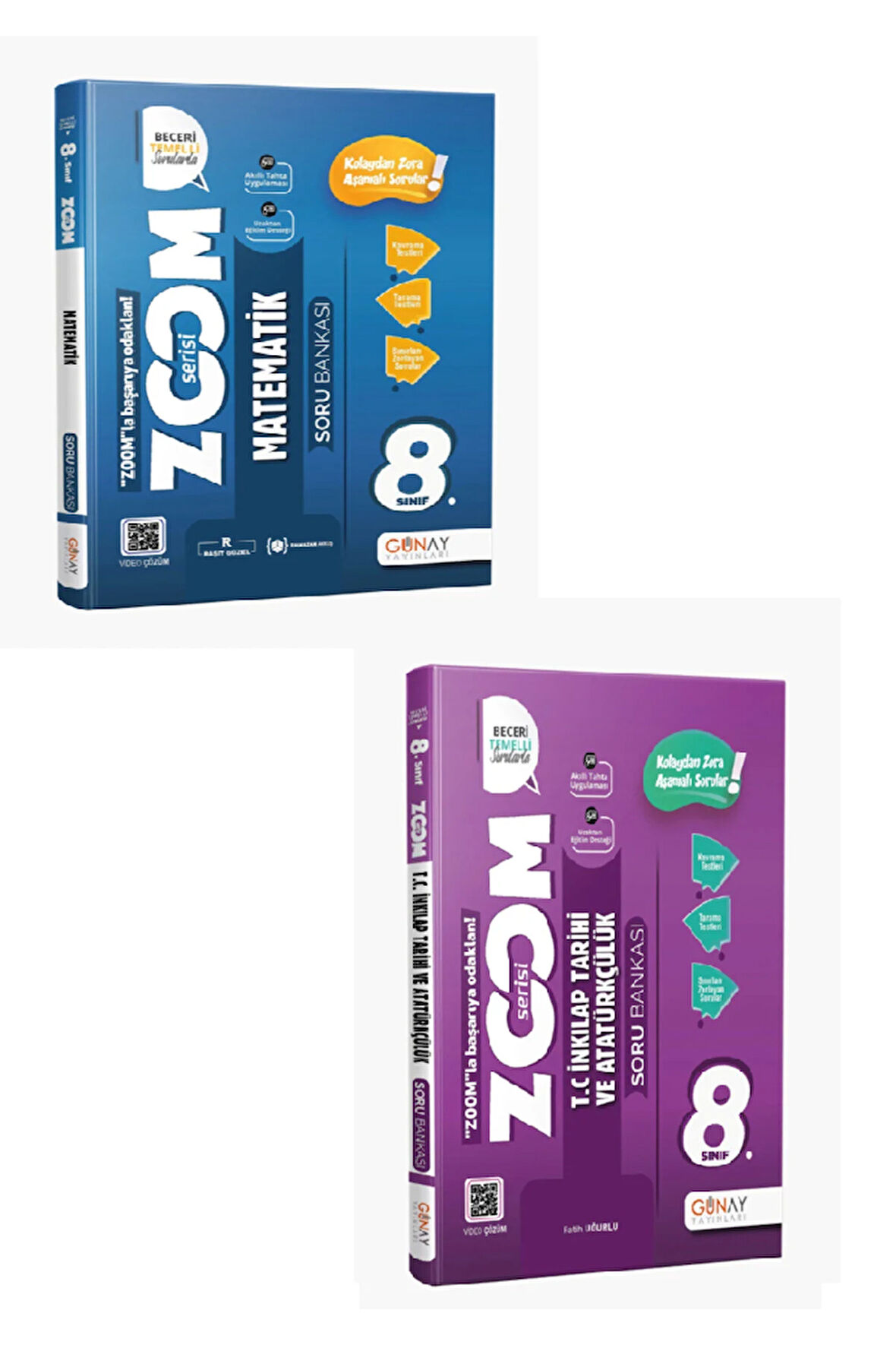 8. Sınıf Zoom Matematik + İnkılap Seti