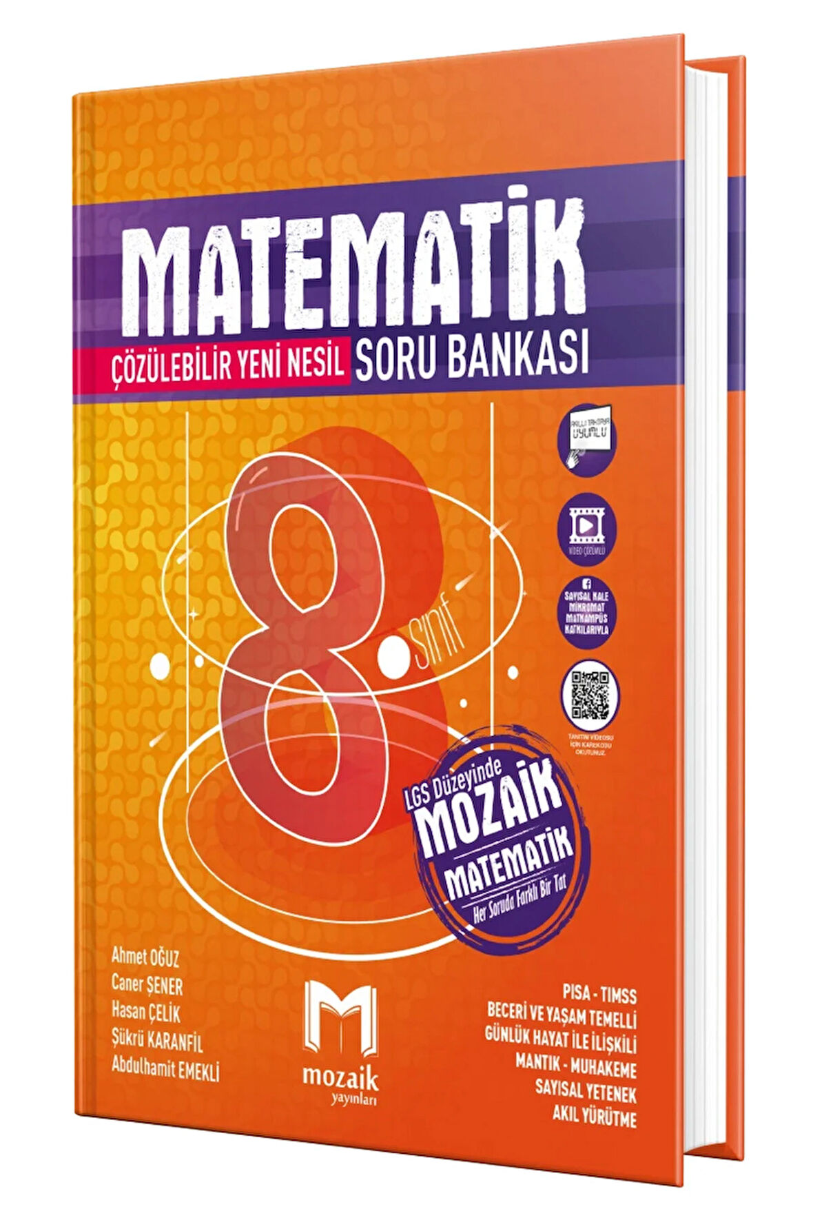 2024 Baskı Mozaik LGS 8. Sınıf Matematik Soru Bankası