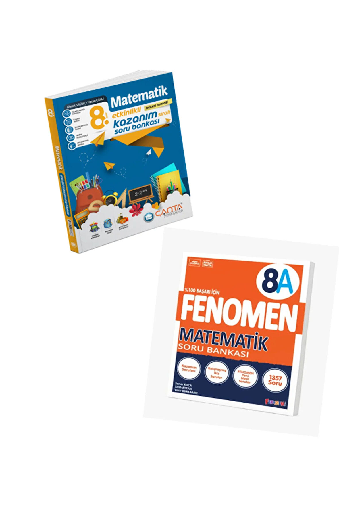 FENOMEN-ÇANTA YAYINLARI 8.SINIF Matematik Soru Bankası A