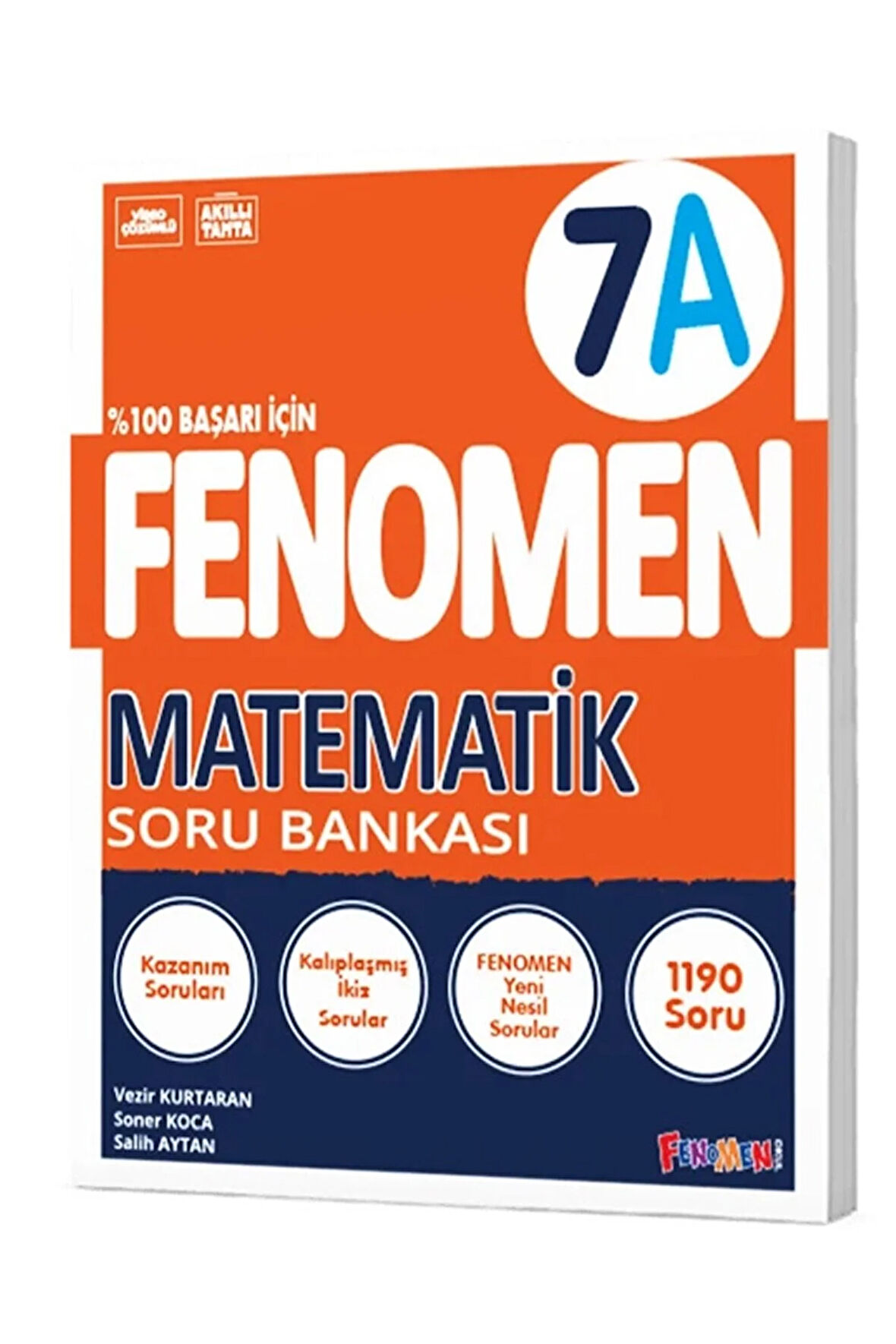 2024-2025 Müfredat Yeni Nesil 7.Sınıf A Serisi Matematik Soru Bankası