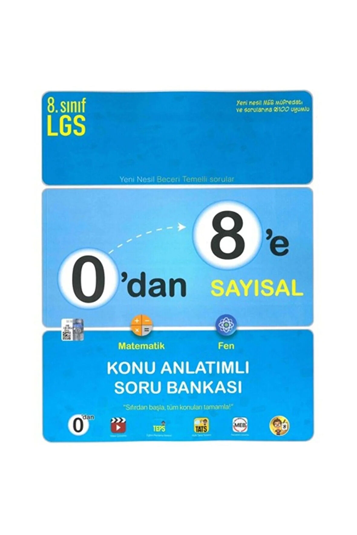 Tonguç 0 Dan 8 E Sayısal K.A. Soru Ban.