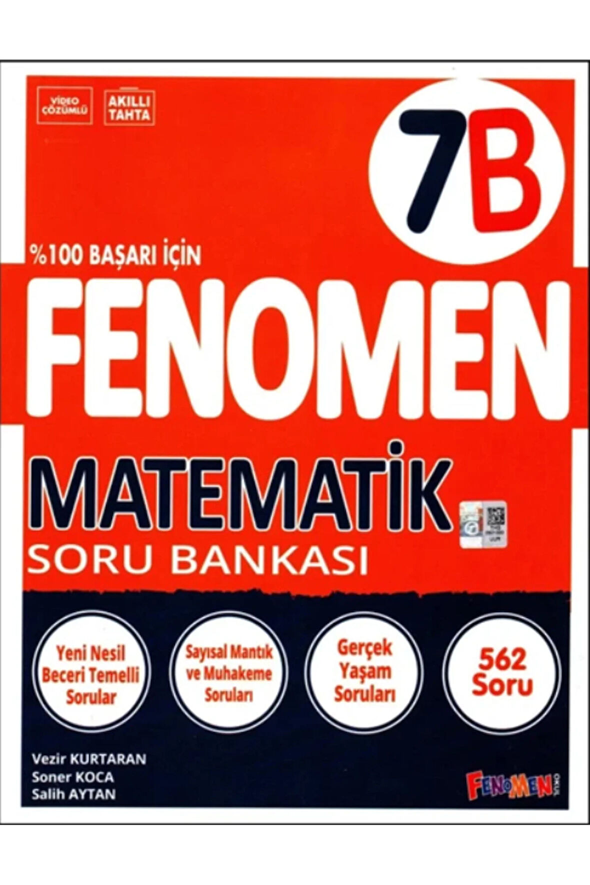 Fenomen 7. Sınıf Matematik Soru Bankası (B)