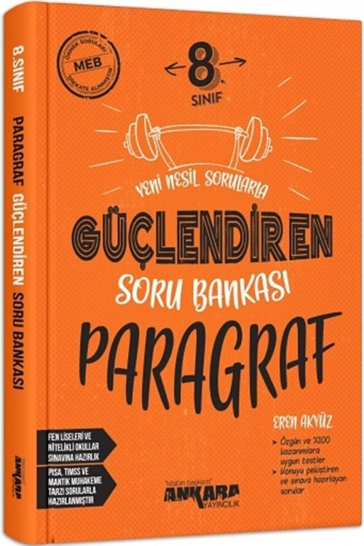 Ankara 8. Sınıf Lgs Güçlendiren Paragraf Soru Bankası (2024-2025)