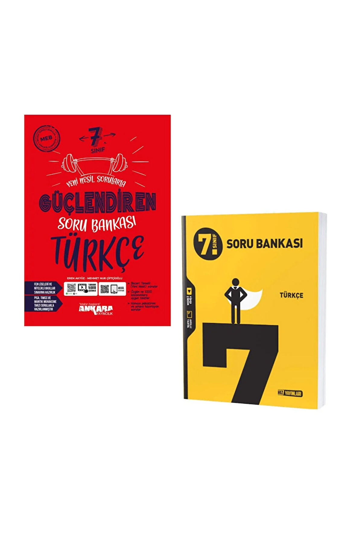 Güçlendiren 7. Sınıf Türkçe Soru Bankası Ve Hız Türkçe Soru Bankası