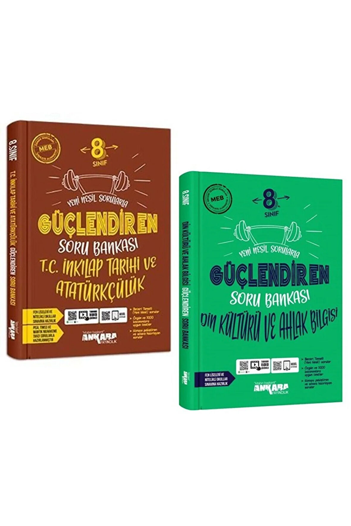 Ankara 2025 8. Sınıf Inkılap Din Kültürü Güçlendiren Soru Seti 2 Kitap