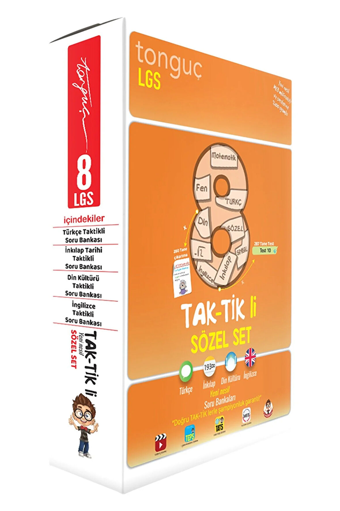 Tonguç 8. Sınıf Taktikli Sözel Set