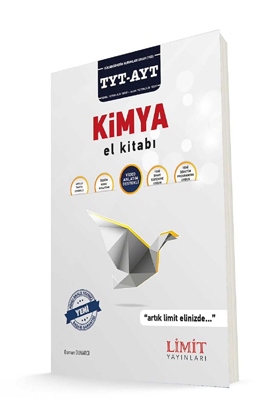 Limit Tyt Ayt Kimya El Kitabı - Güncel Baskı - Limit El Kitabı