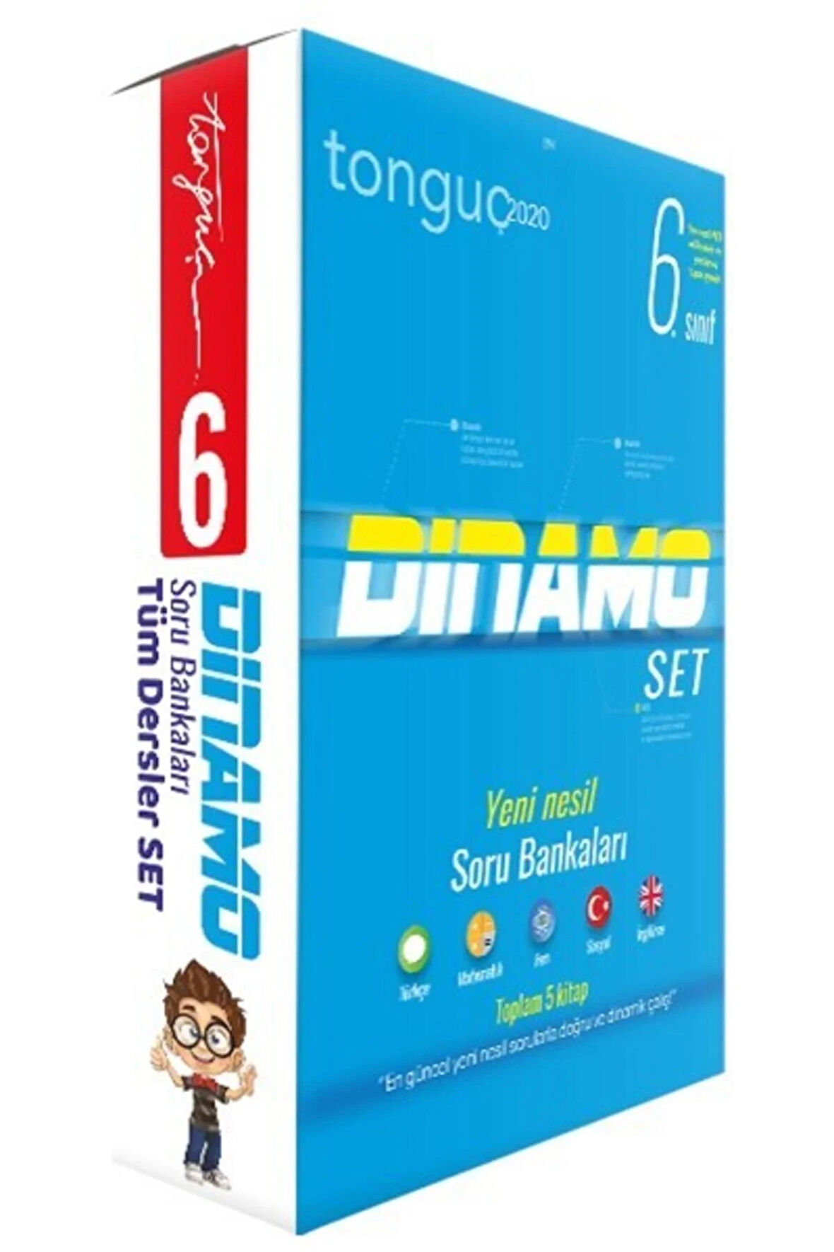6. Sınıf Dinamo Tüm Dersler Soru Bankası Set 5 Kitap