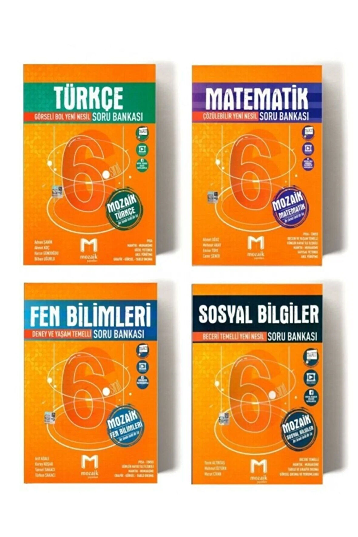 6. Sınıf Tüm Dersler Soru Bankası Set 2021