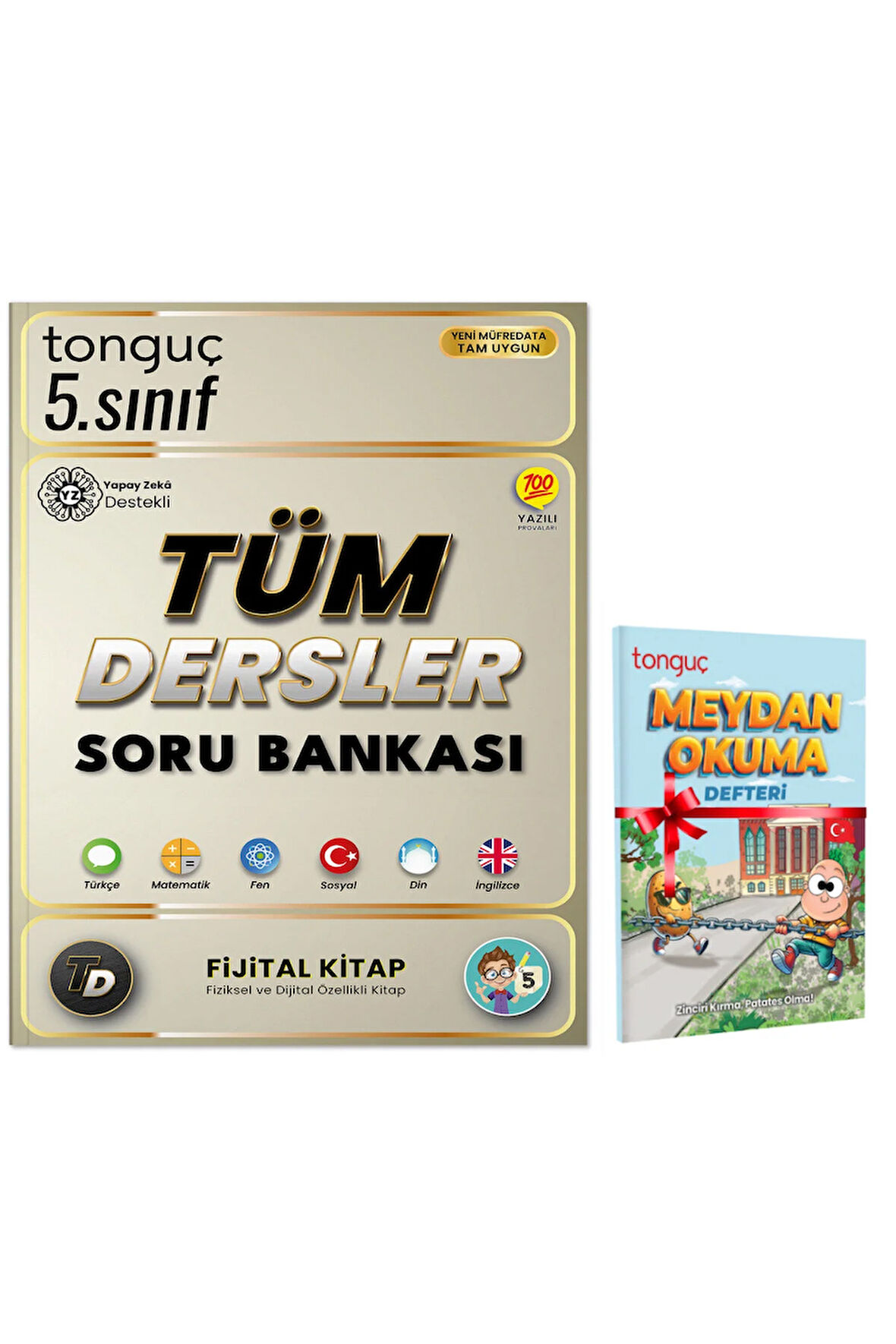 5. Sınıf Tüm Dersler Soru Bankası Ve Meydan Okuma Defterim Hediyeli
