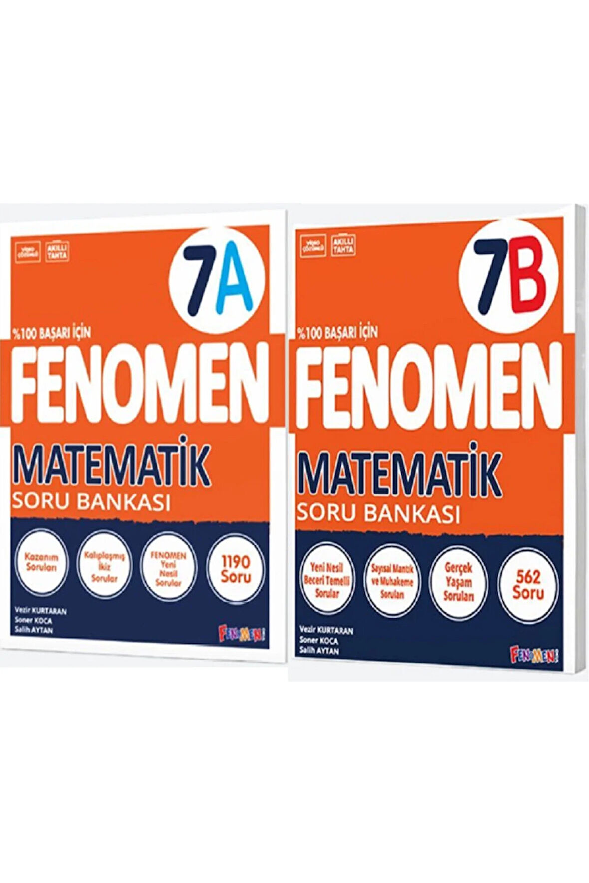 FENOMEN YAYINLARI 7. SINIF MATEMATİK SETİ