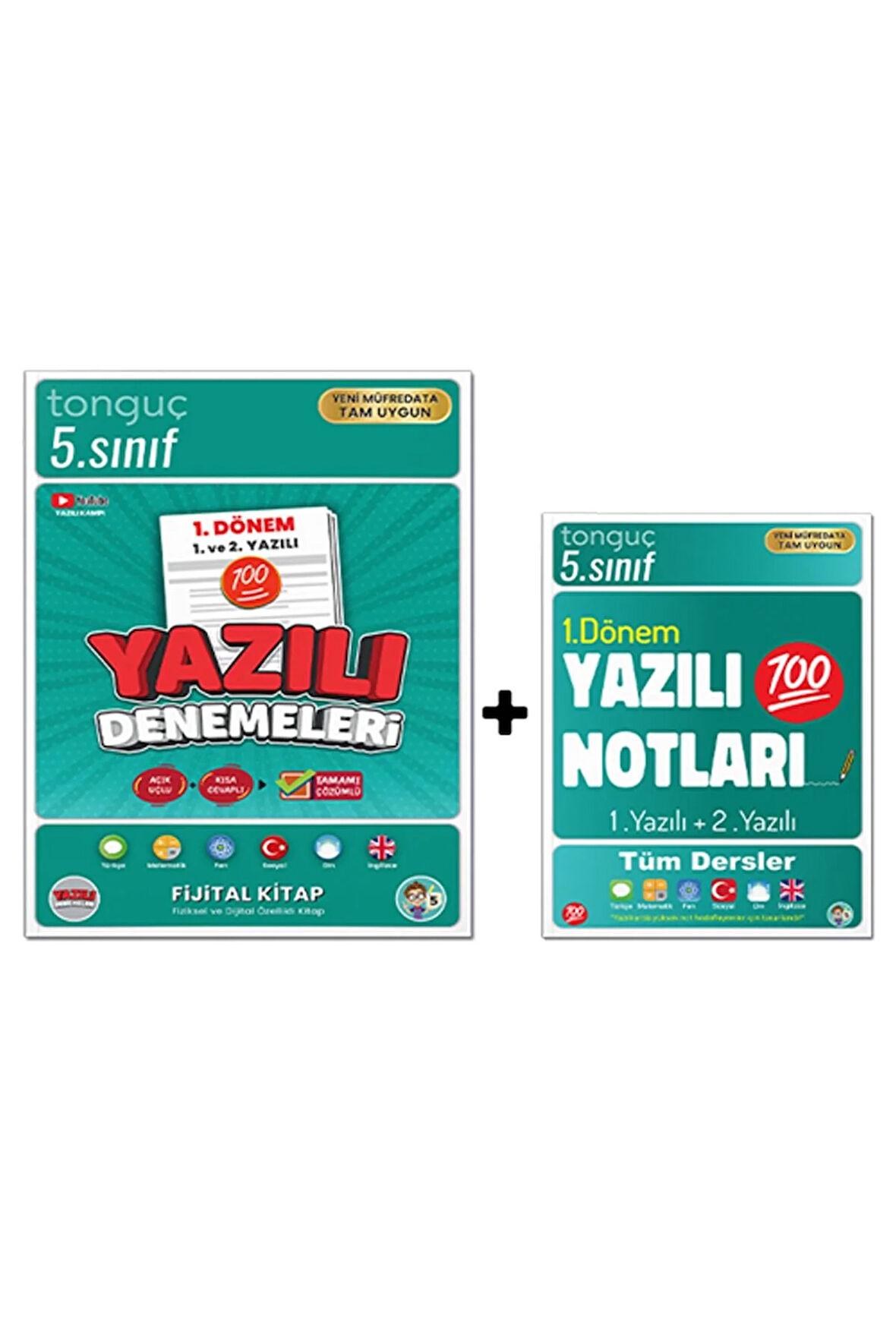 5. SINIF YAZILI NOTLARI VE YAZILI DENEMELERİ 2Lİ SET