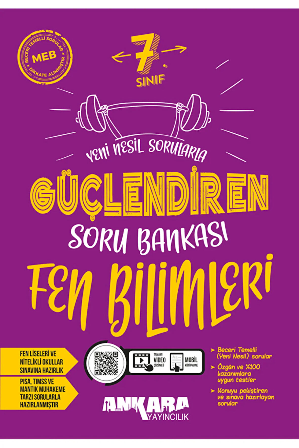 2025 YENİ 7. Sınıf Fen Bilimleri Güçlendiren Soru Bankası
