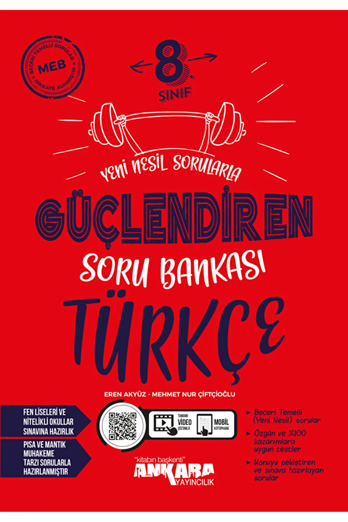 8. Sınıf Türkçe Güçlendiren Soru Bankası Ankara Yayıncılık