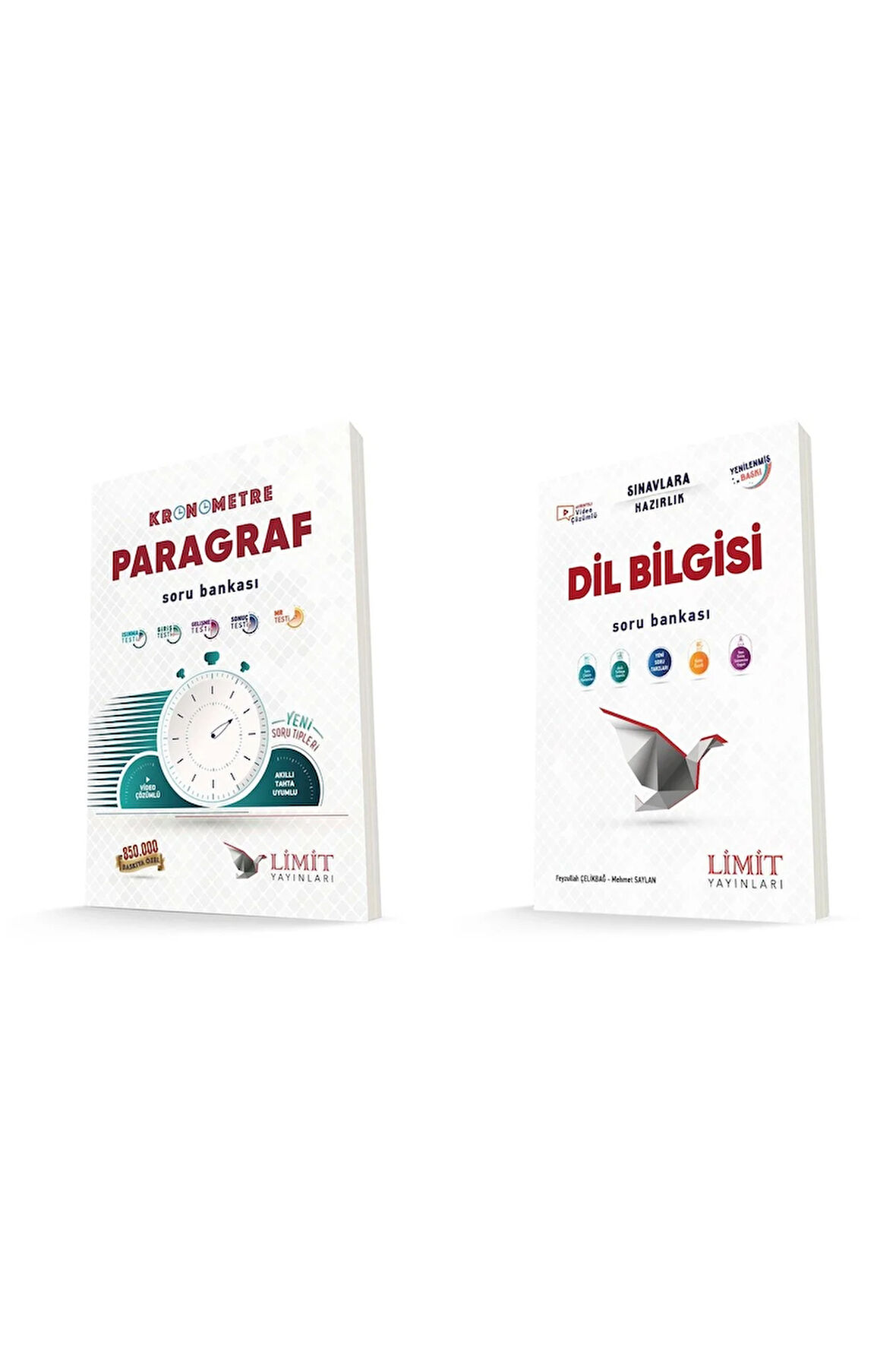 Limit Tyt Dil Bilgisi + Paragraf Soru Bankası Seti 2 Kitap 2024