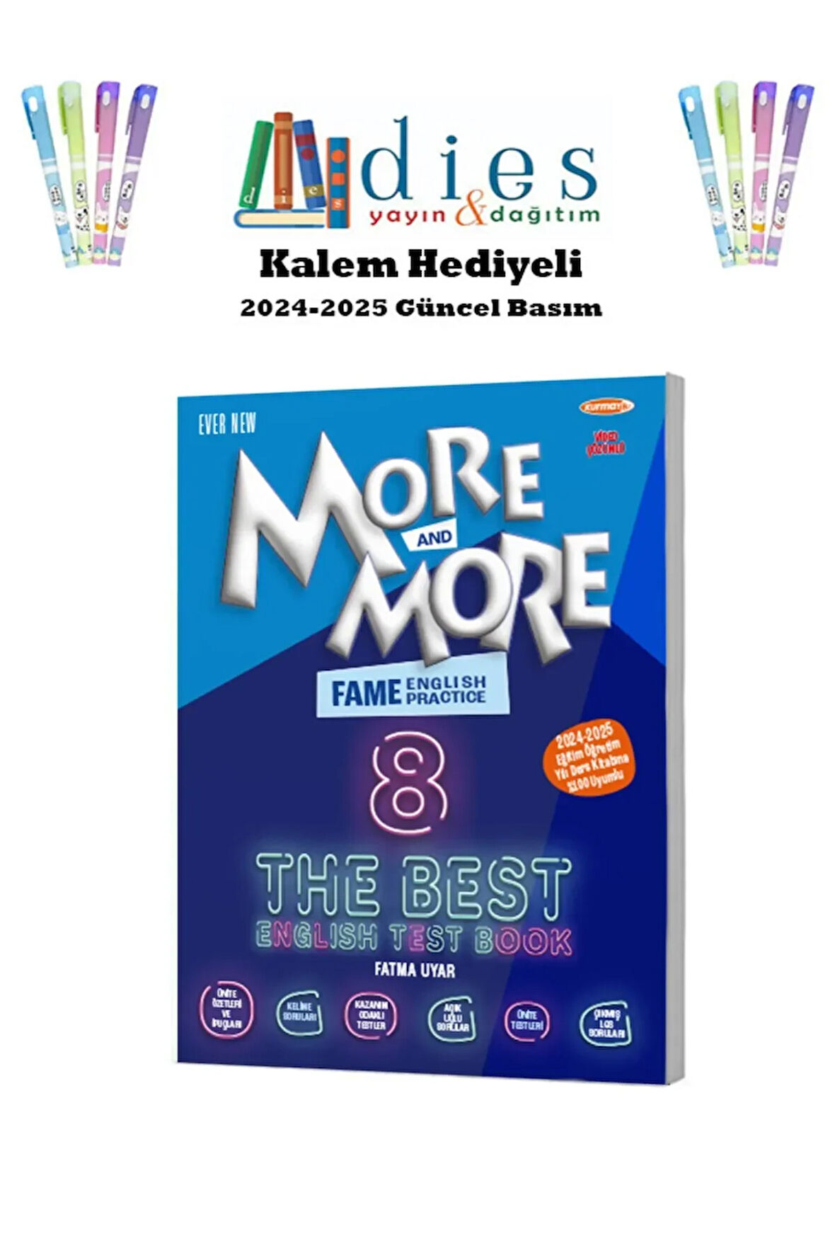 More & More 8. Sınıf Fame The Best English Test Book (2024-2025)