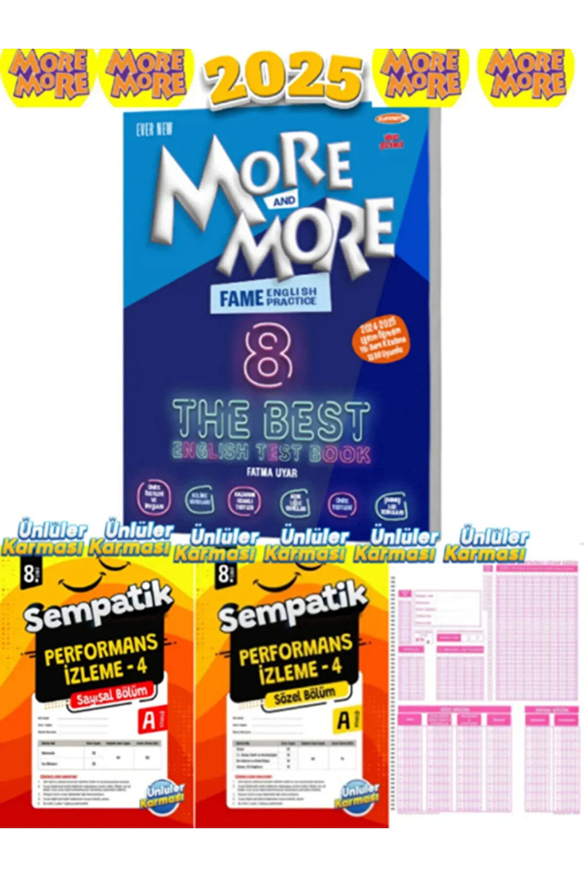 8 More&more Fame The Best Englısh Test Book Yeni Kapak 2025