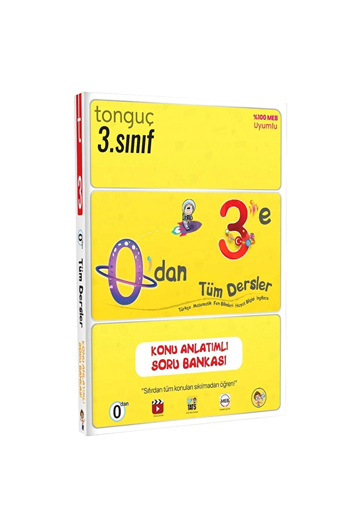 0'dan 3'e Tüm Dersler Konu Anlatımlı Soru Bankası