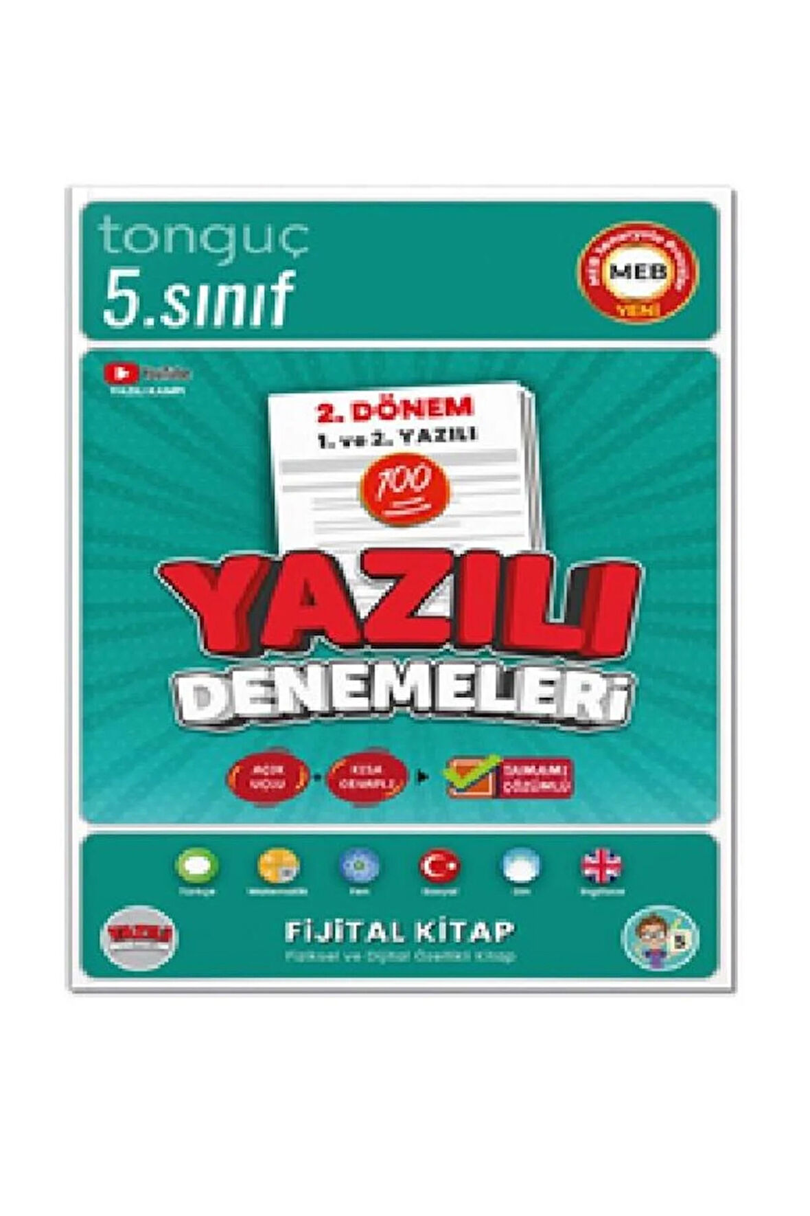 5. Sınıf Yazılı Denemeleri 2. Dönem 1 ve 2. Yazılı - Tonguç Yayınları