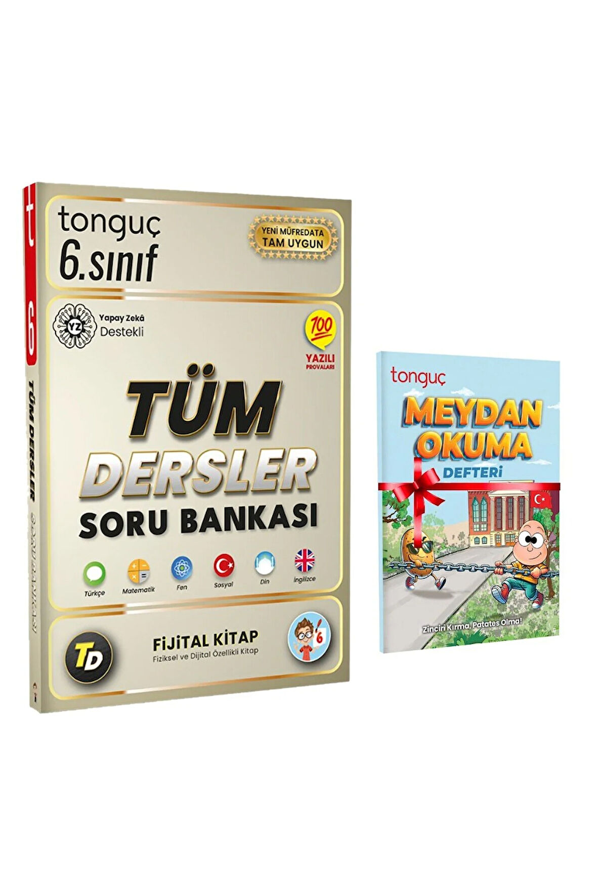 6. Sınıf Tüm Dersler Soru Bankası MEYDAN OKUMA DEFTERİ HEDİYELİ
