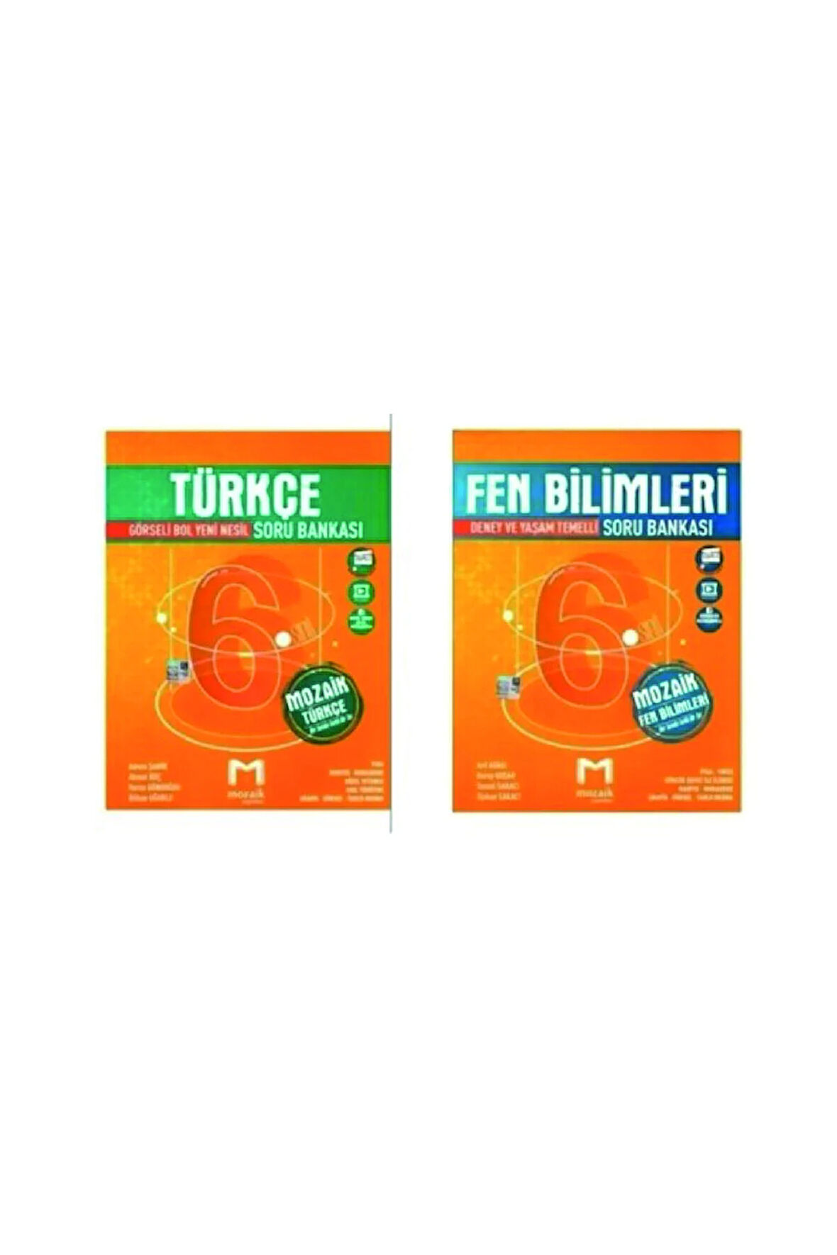 Mozaik 6. Sınıf Türkçe Fen 2li set