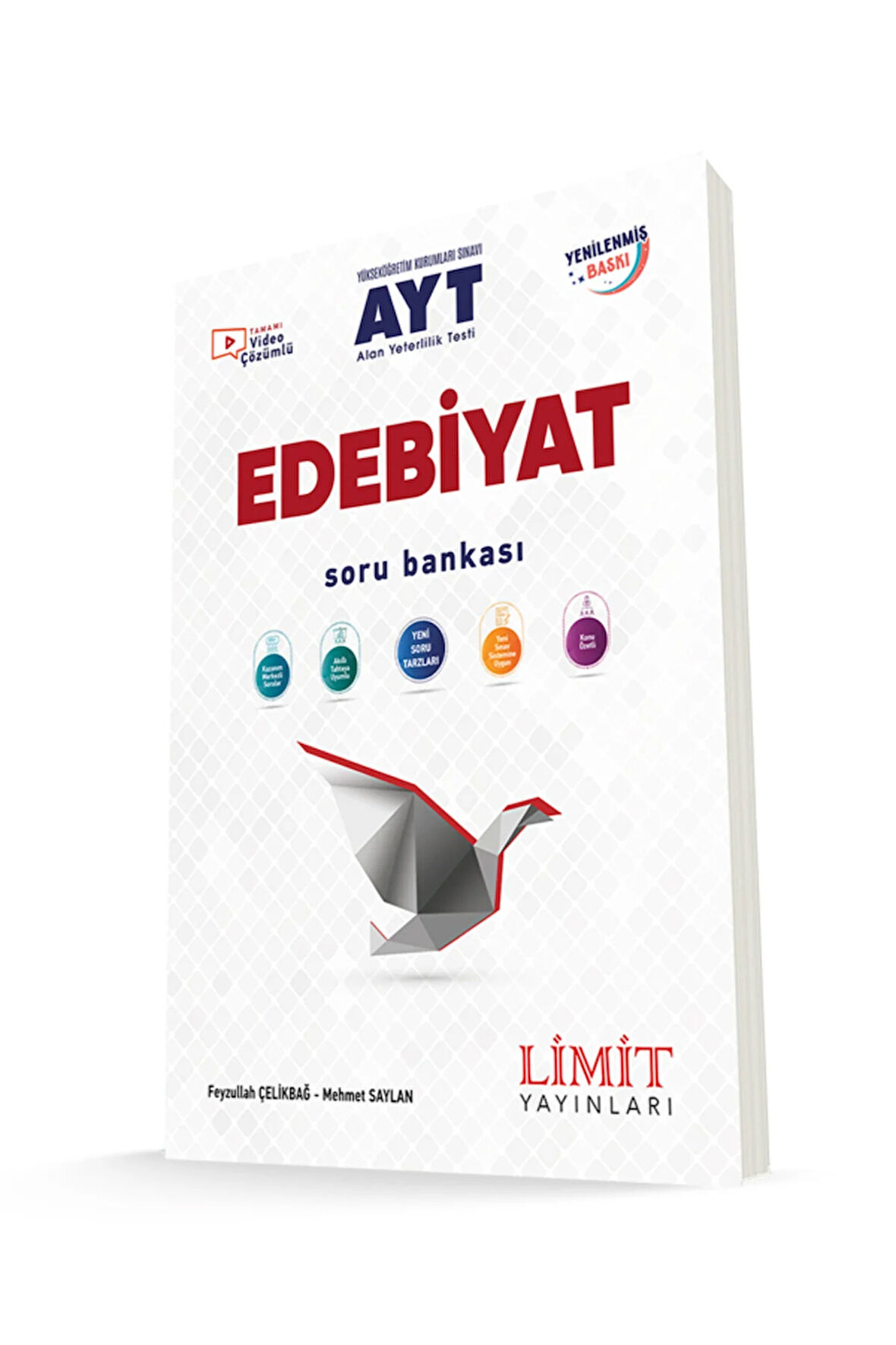 Limit Yayınlrı Ayt Türk Dili Ve Edebiyat Soru Bankası - Yenilenmiş Baskı