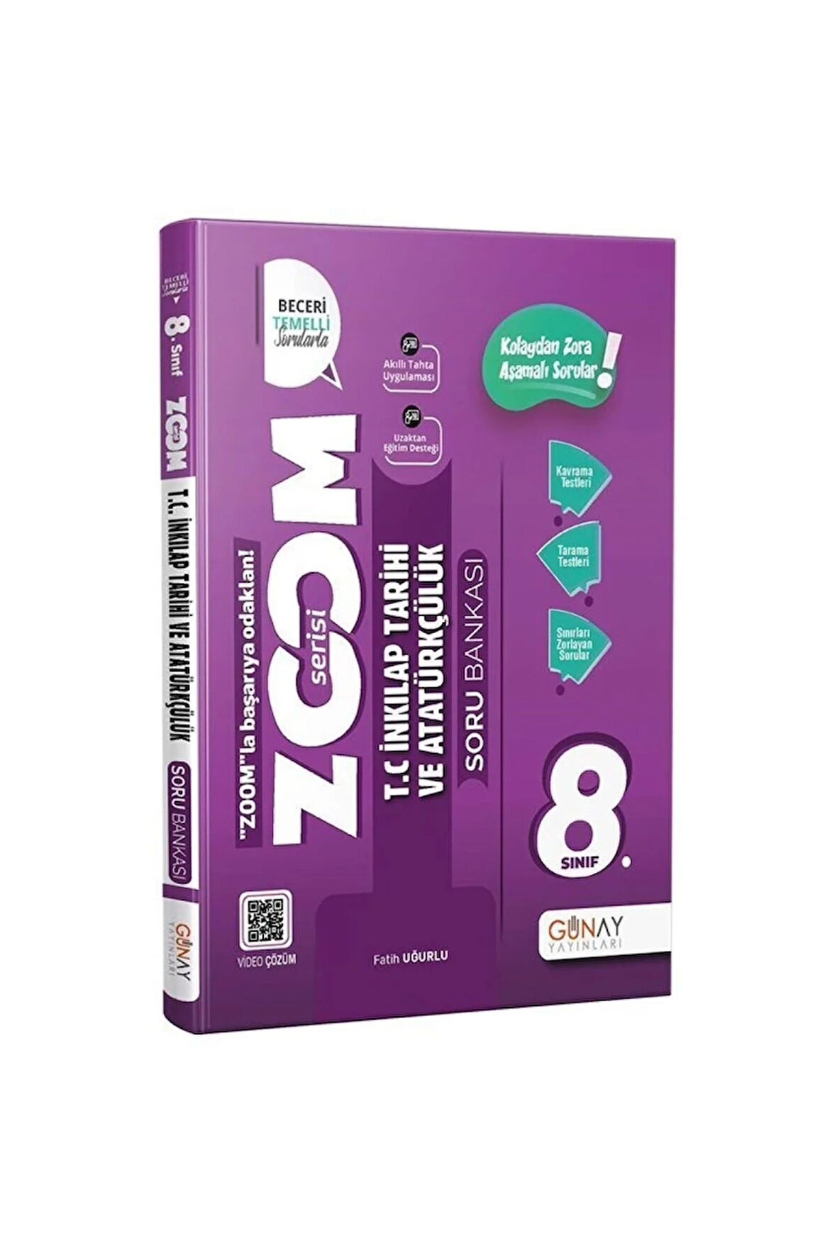 Günay 8. Sınıf Zoom Serisi T.c Inkılap Tarihi Ve Atatürkçülük Soru Bankası