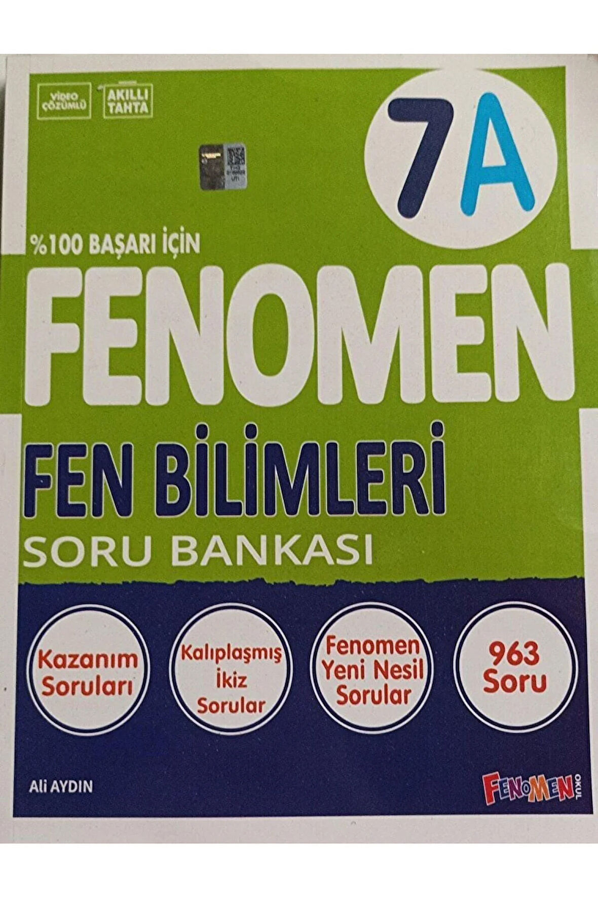 Fenomen 7 Fen Bilimleri (A) Soru Bankası / Kolektif / Fenomen Kitap / 9786256972346