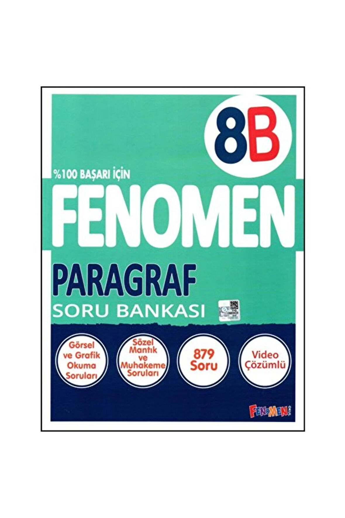 Fenomen Yayınları 8. Sınıf Paragraf Soru Bankası B Serisi