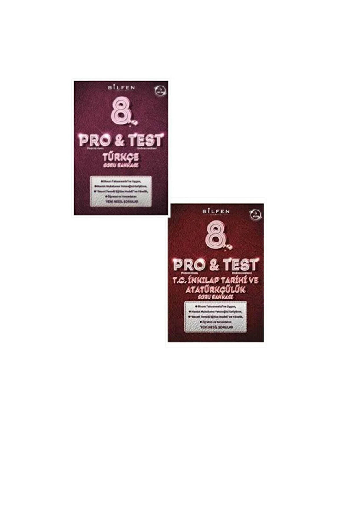 Bilfen 8.sınıf Türkçe -inkilap Tarihi Protest Soru Bankası -2024-2025