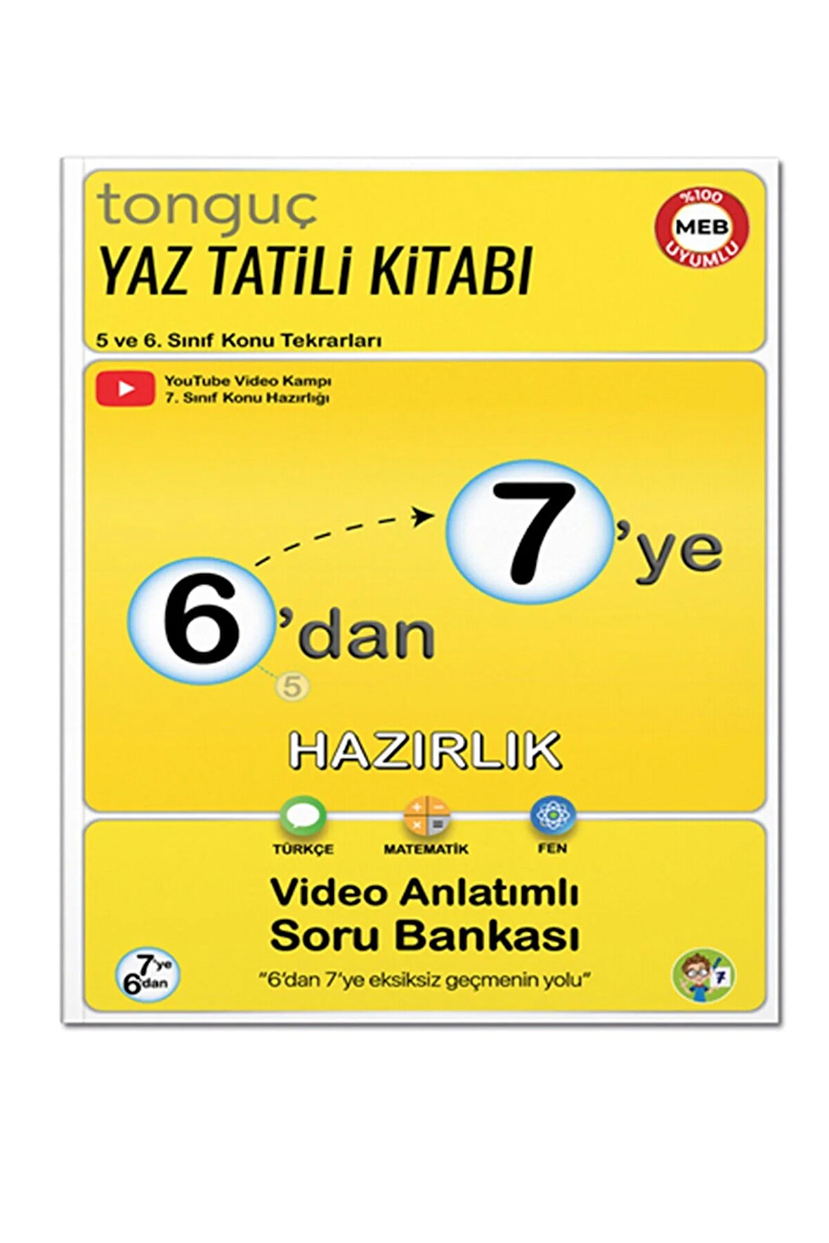 6'dan 7'ye Hazırlık Tatil Kitabı