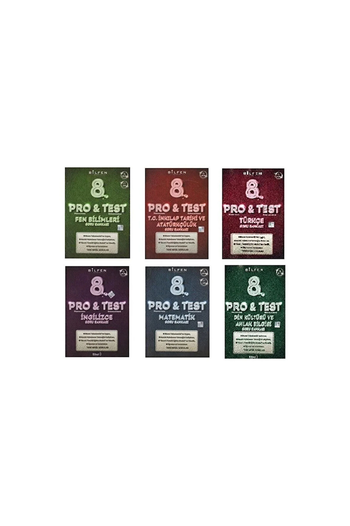 Bilfen 8. Sınıf Protest Yeni Nesil Soru Bankası Seti 6 Kitap