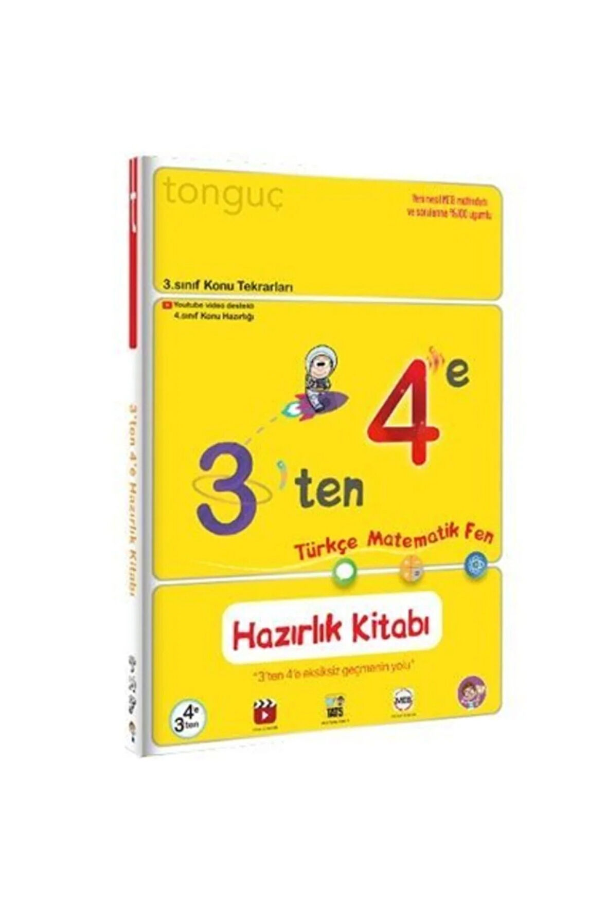 Tonguç Yayınları 3 Ten 4 E Hazırlık Kitabı