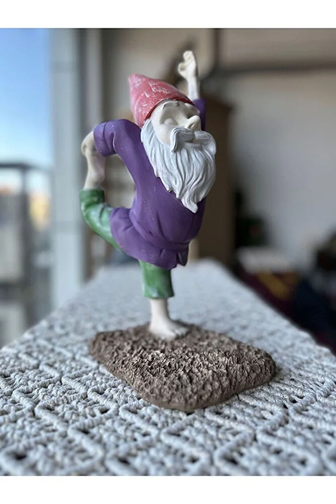 Yogacı Cüce, Dekoratif Biblo, Akrobatik Yogacı, Yogi, Hediyelik Biblo