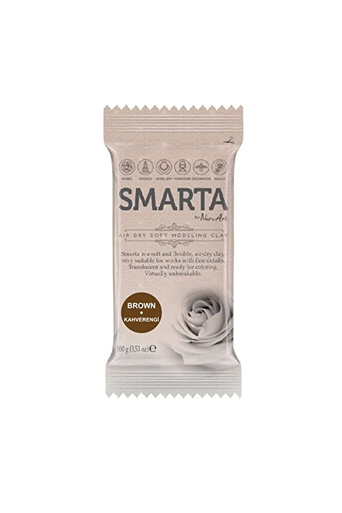 Kahverengi Smarta Modelleme Hamuru 100 Gr.