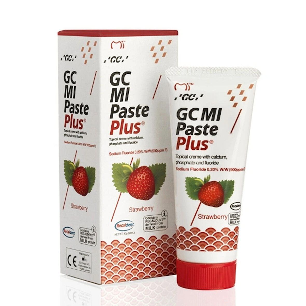 GC Mi Paste Plus Çilek Aromalı Diş Bakım Jeli 35 ML