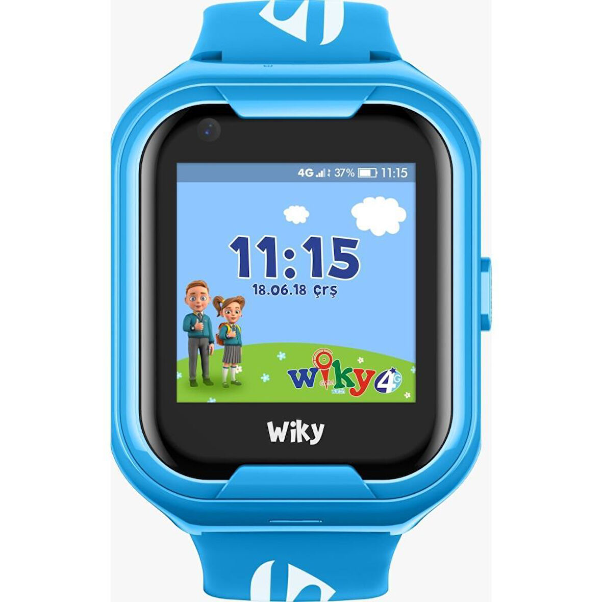 Wiky Watch 4G Görüntülü Konuşma Mavi Akıllı Çocuk Saati Outlet