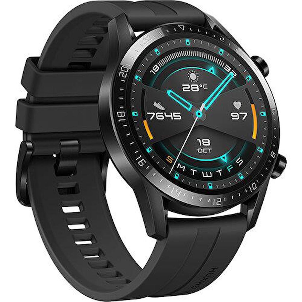 HUAWEI Akıllı Saat GT 2 46 mm - Siyah-TEŞHİR