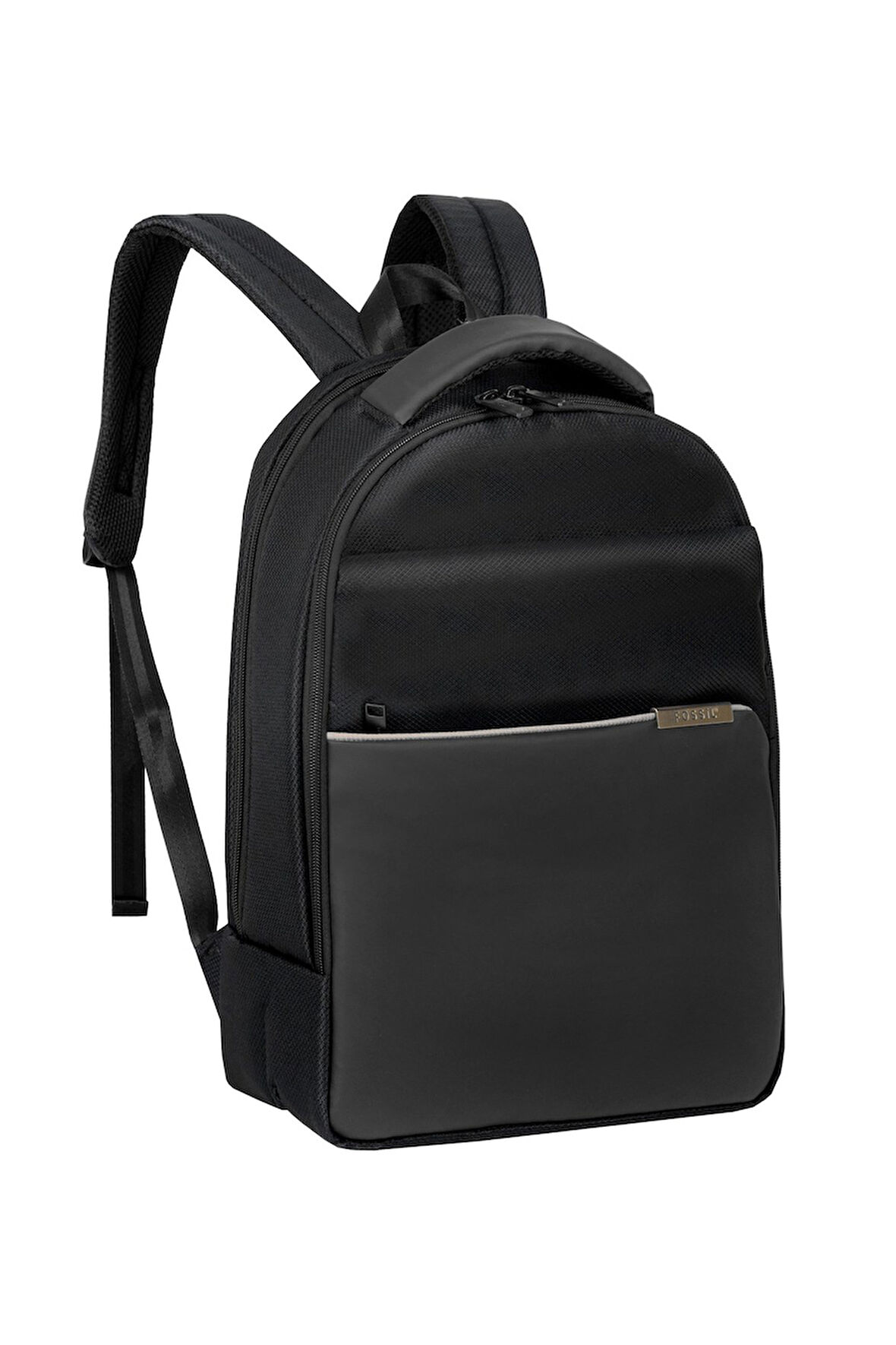 Unisex Siyah 15" Inç Dizüstü Bilgisayar Uyumlu Business Laptop Bölmeli Evrak Sırt Çantası