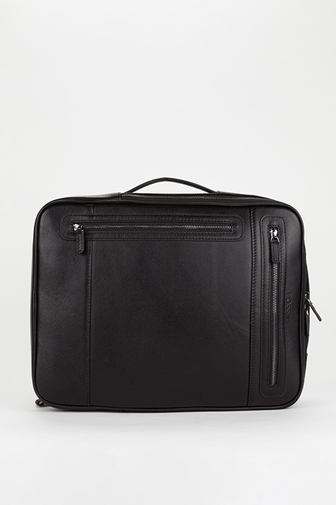 %100 Hakiki Deri 15,6 inç Laptop & Evrak Çantası Sırt Çantası